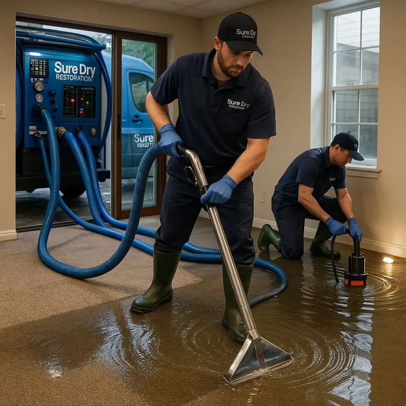Water Extraction and Removal process in Ironville, KY